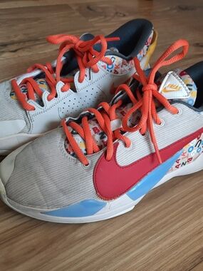 Nike Zoom Freak 2 Alphabet Soup Youth 6 Sneakers SHOES